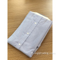 Camicia uomo collo alto alla moda 100% cotone